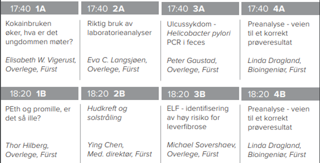 Bildet av programmet til Åpen kveld