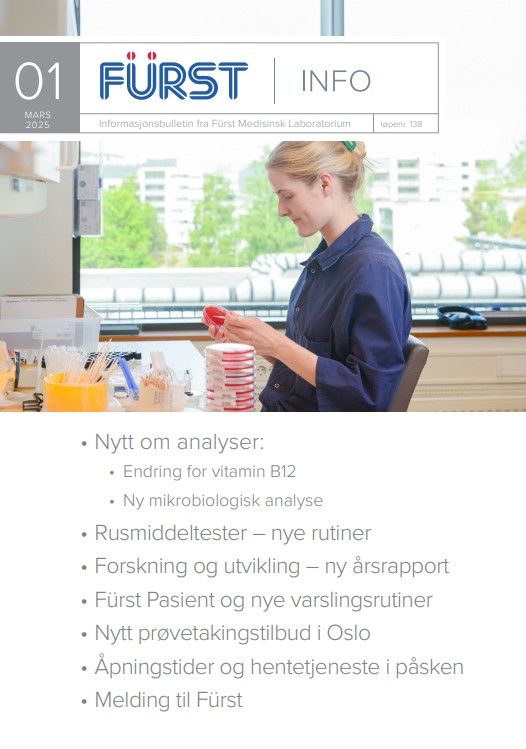 Bilde av forsiden til infobrev 01-2025