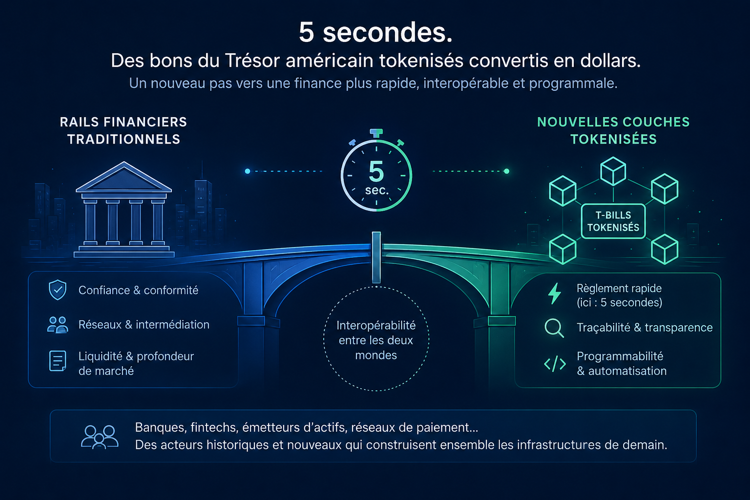 Un nouveau pas dans la tokénisation des actifs financiers 