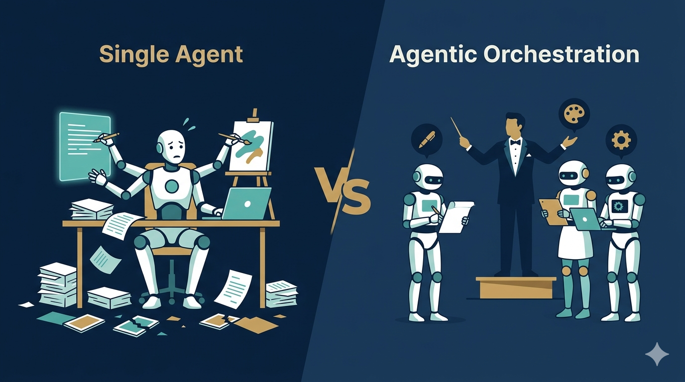 Comment expliquer simplement l'apport de l'agentic AI : illustration 