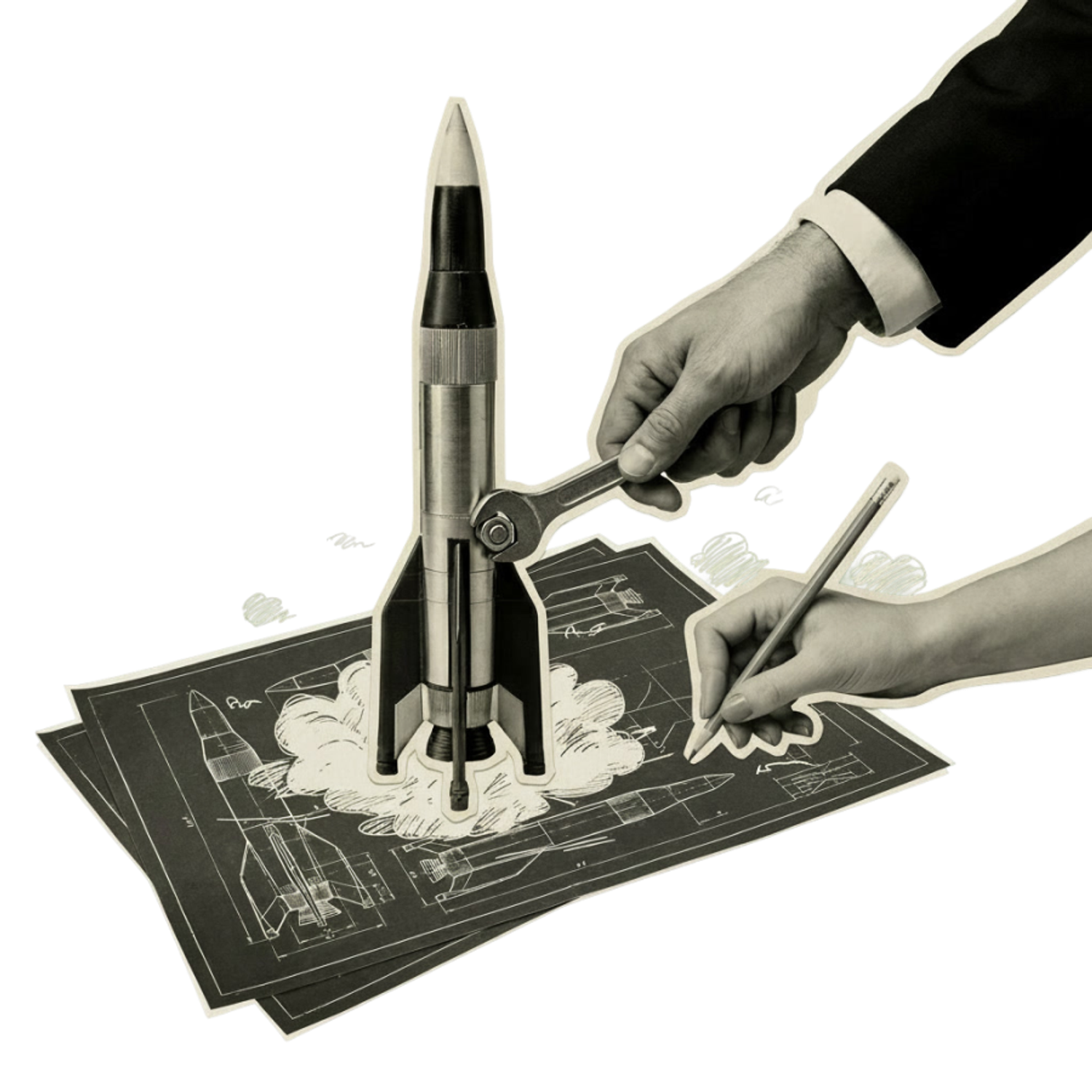 mantro team collaborating on a venture project