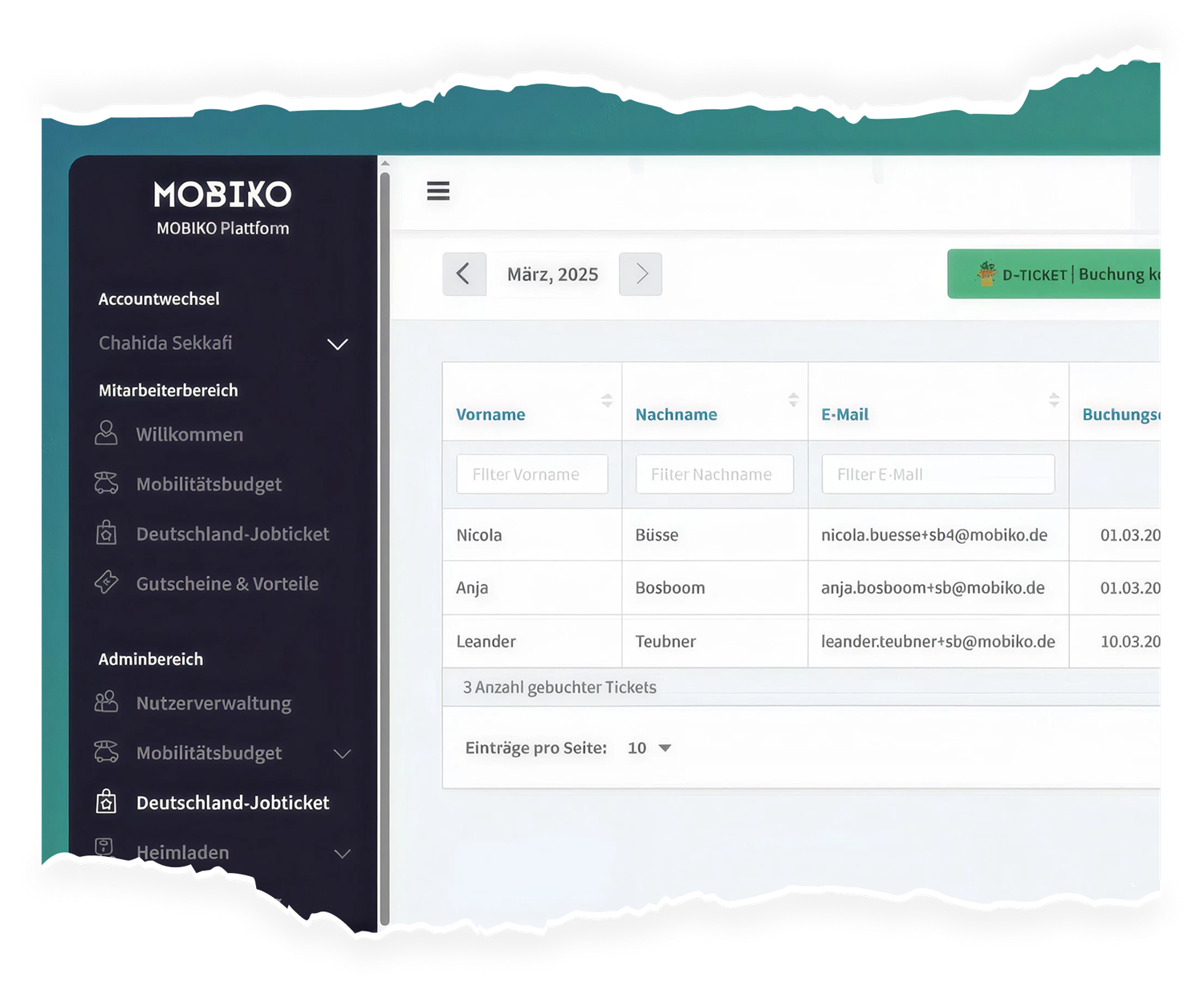 Mobiko — employee mobility-budget platform