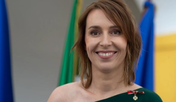 L'eurodeputata Martina Dlabajová è insignita di una prestigiosa onorificenza italiana