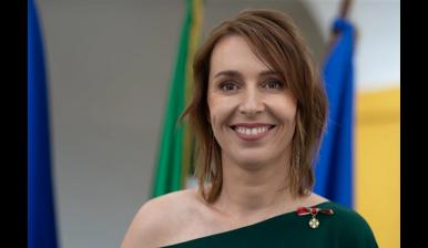 L'eurodeputata Martina Dlabajová è insignita di una prestigiosa onorificenza italiana