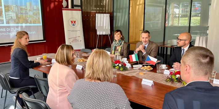 Europoslankyně přivezla delegaci italské komory na jednání se zlínskými firmami