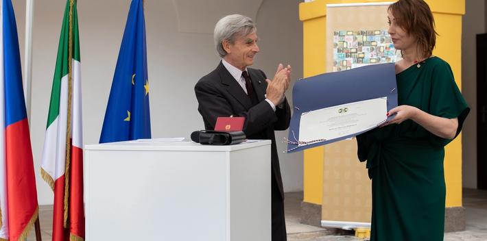 Europoslankyně Martina Dlabajová obdrží prestižní italské vyznamenání