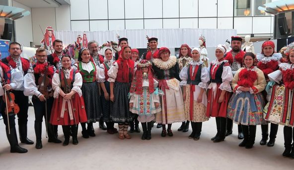 Jízda králů ze Slovácka se představila v Bruselu