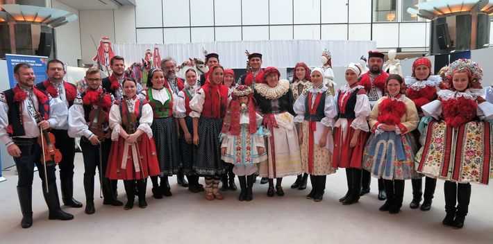 Jízda králů ze Slovácka se představila v Bruselu