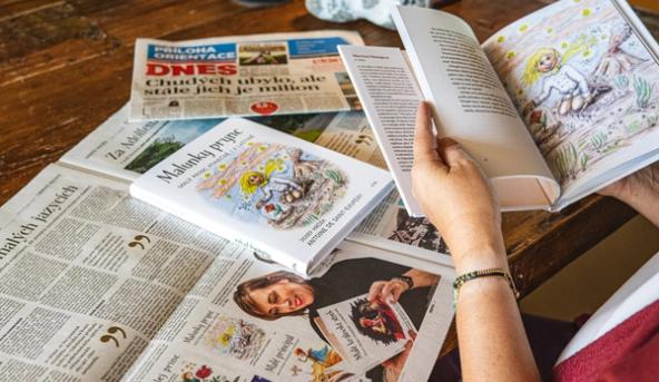 Malunky prync ve víkendové MF DNES