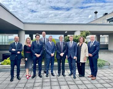 Europoslankyně Dlabajová jednala s velvyslancem Itálie, delegací italské komory a hejtmanem Zlínského kraje ve Zlíně