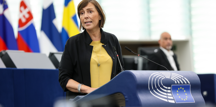 ZÁZNAM Projev Martiny Dlabajové o malých a středních podnicích na plénu ve Štrasburku