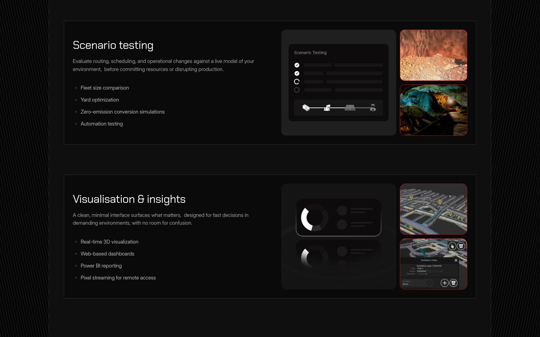 Cybercube website, section 4