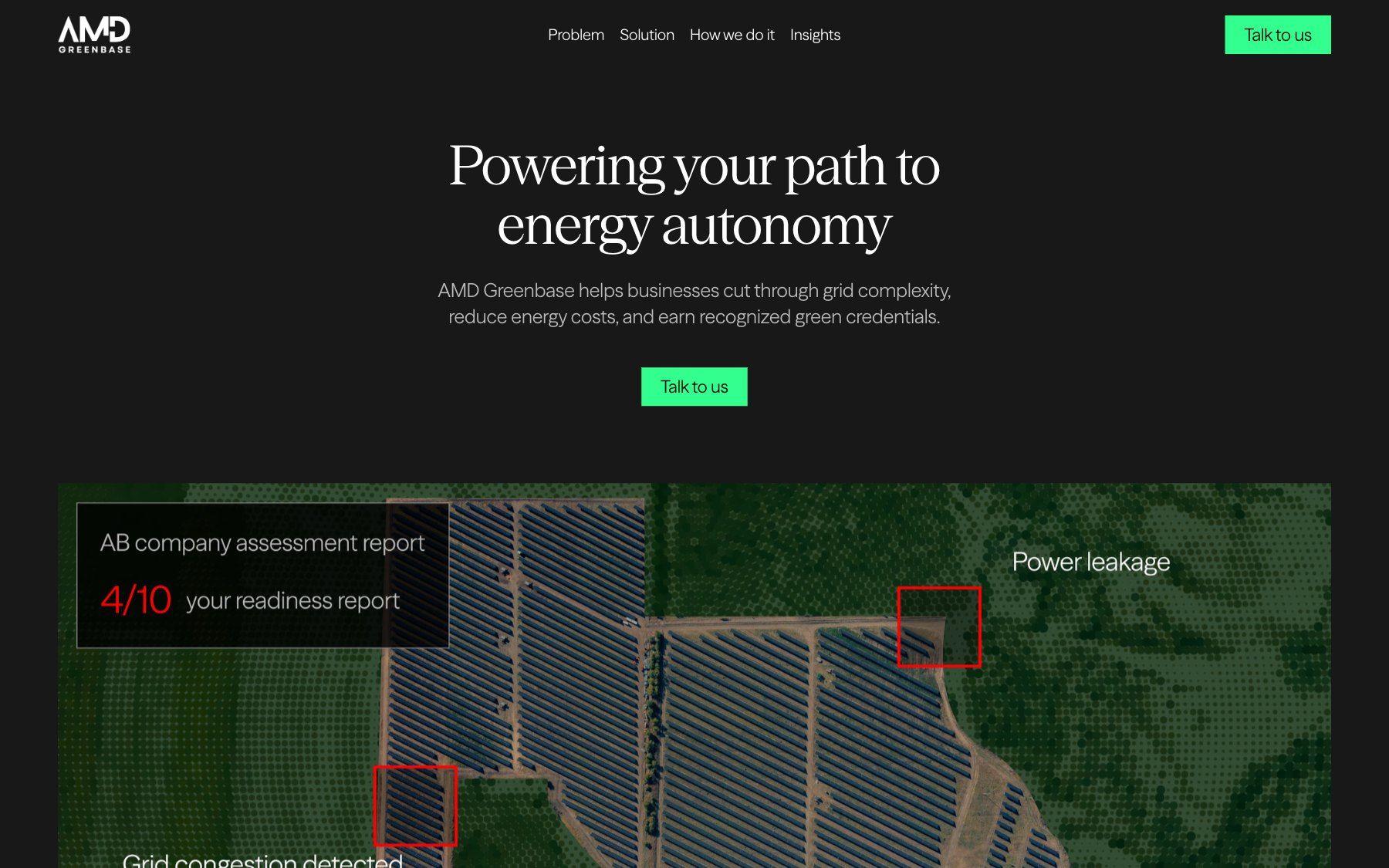 AMD Greenbase website, section 1