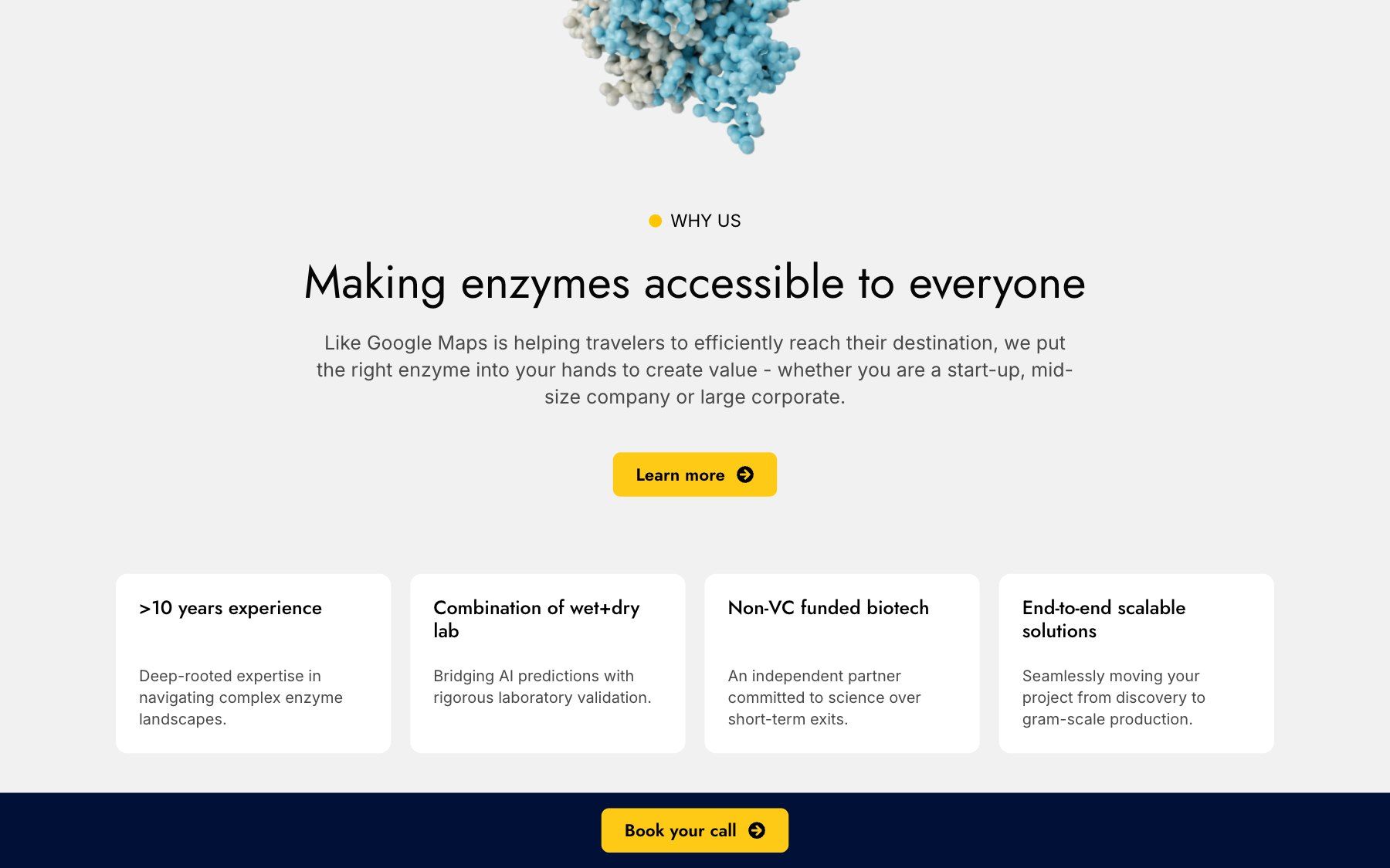 Aminoverse website, section 5