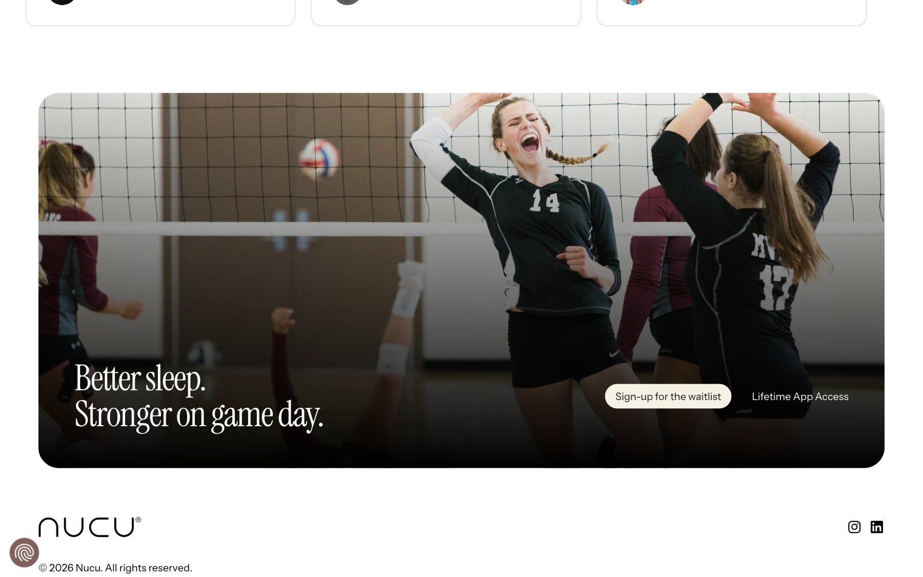 Nucu website, section 6