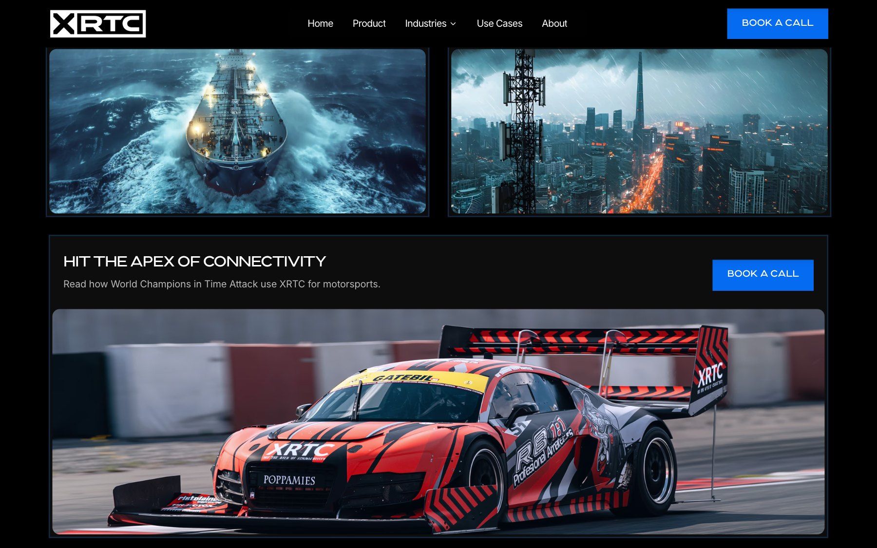 XRTC website, section 5