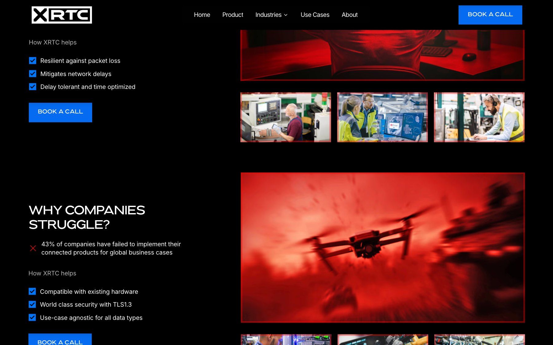 XRTC website, section 4