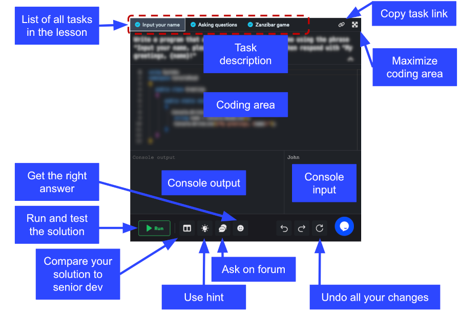 Code runner on CodeEasy explained