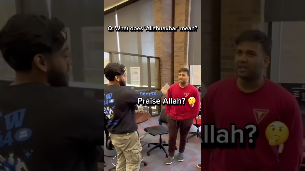 Asking College Students About Islam!