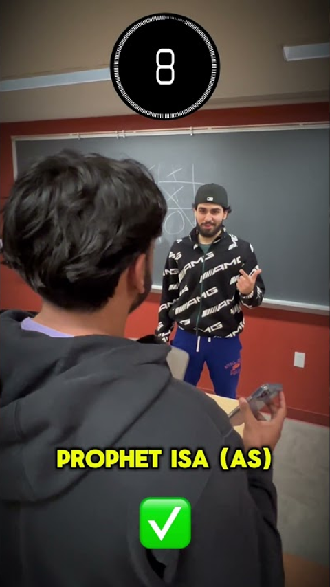 Can You Name 5 Prophets in 10 Seconds?