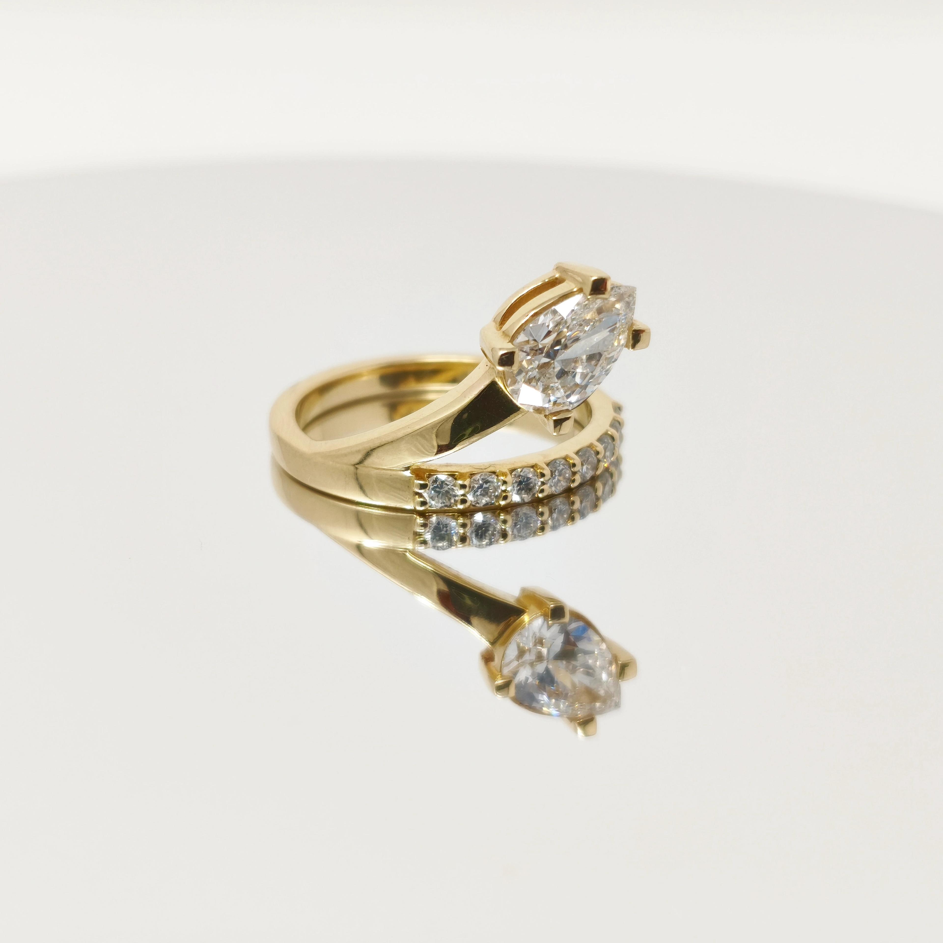 Lotus Stackable Ring image