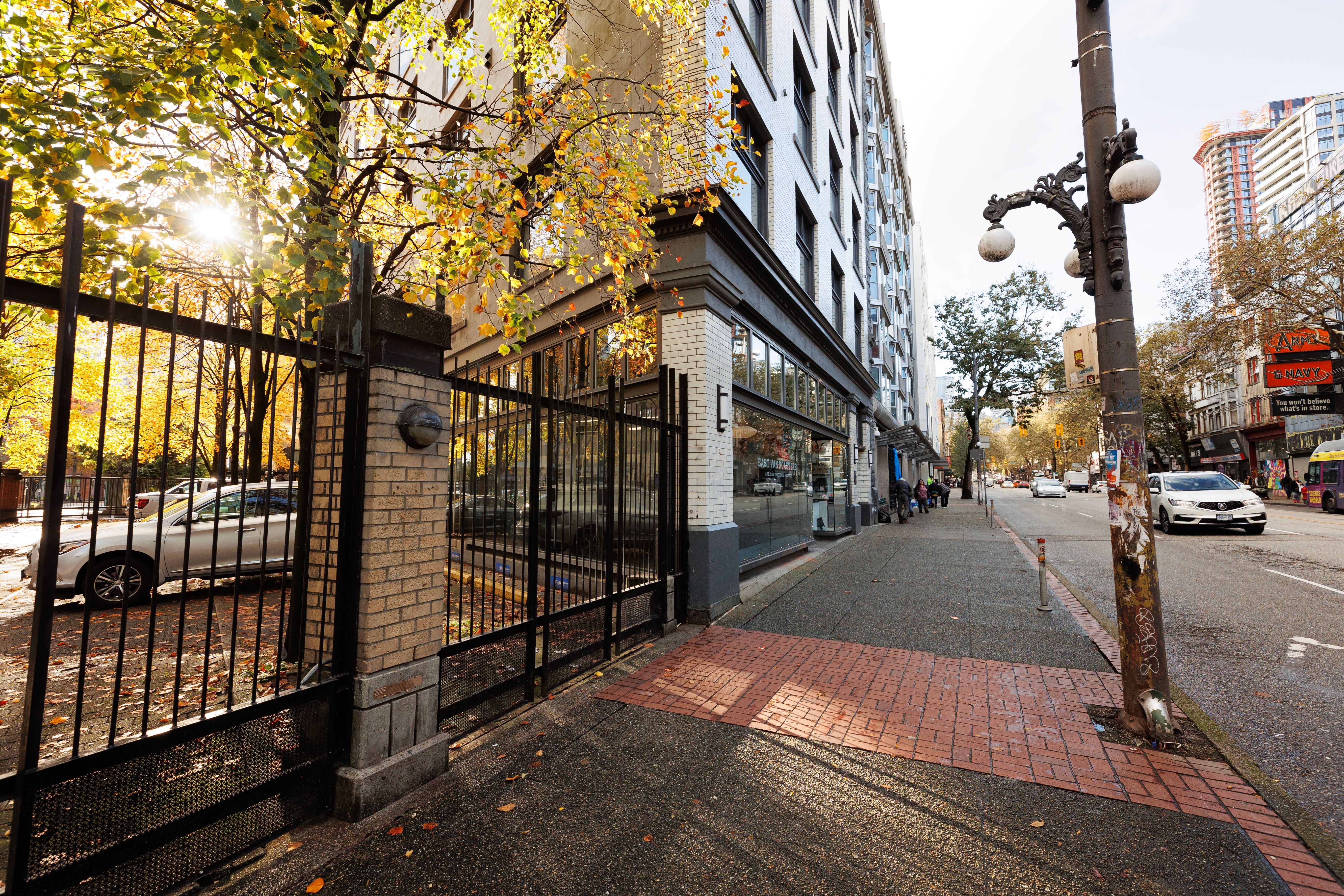 City Skyline of buildings in gastown