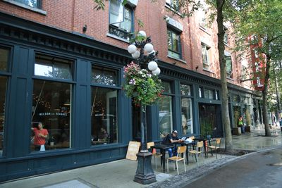 Commercial storefront in gastown