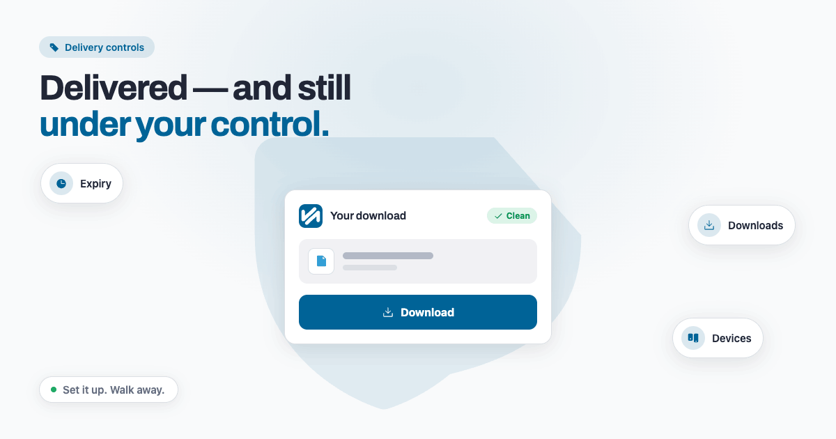 Delivered isn't the same as wide open: expiry, download limits and device caps
