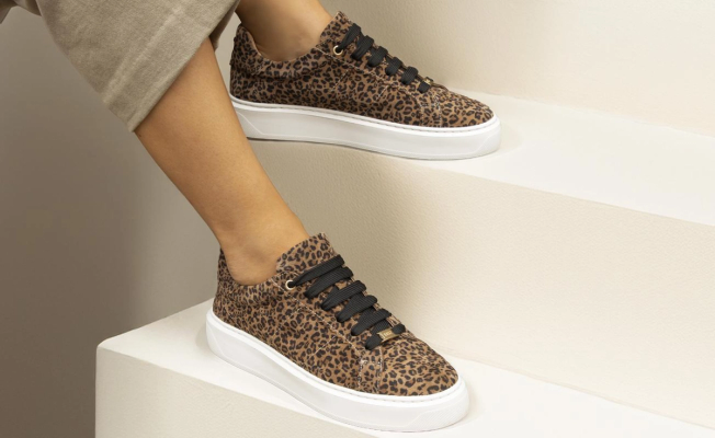 Leopard Print Trainers