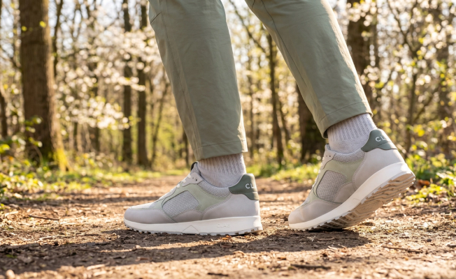 Trainers hiking