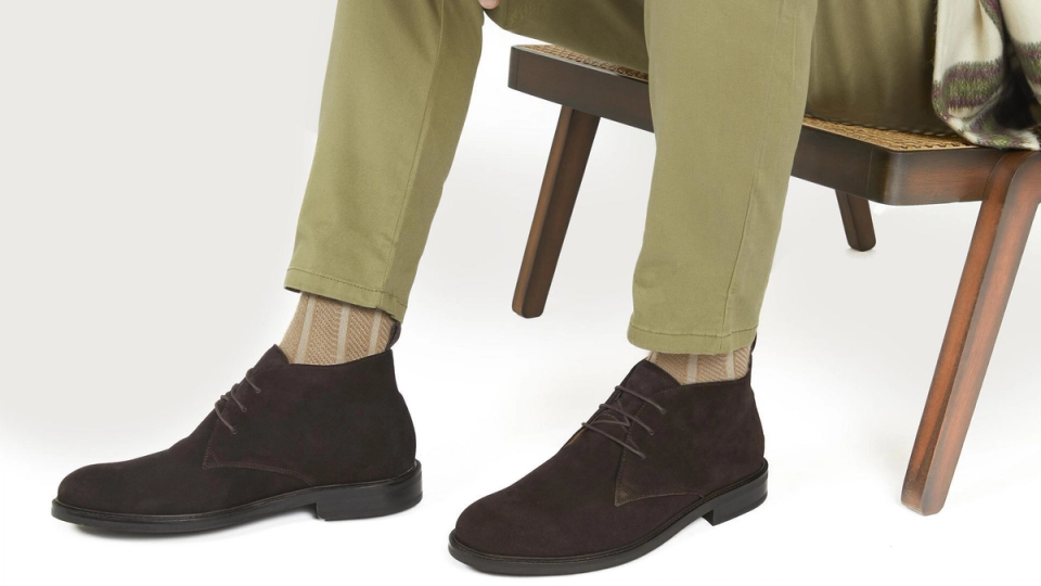 Brown Lace-Up Shoes