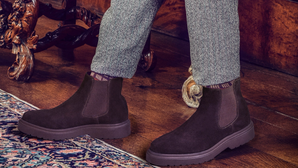 Suede Chelsea Boots