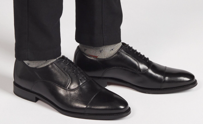 Barnet Goodyear Welted Leather Oxford Shoes