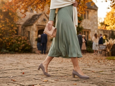 Smart Court Shoes at Wedding