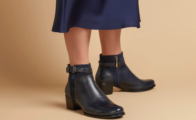 Sarina Heeled Ankle Boots
