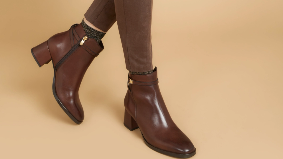 Brown Ankle Boots