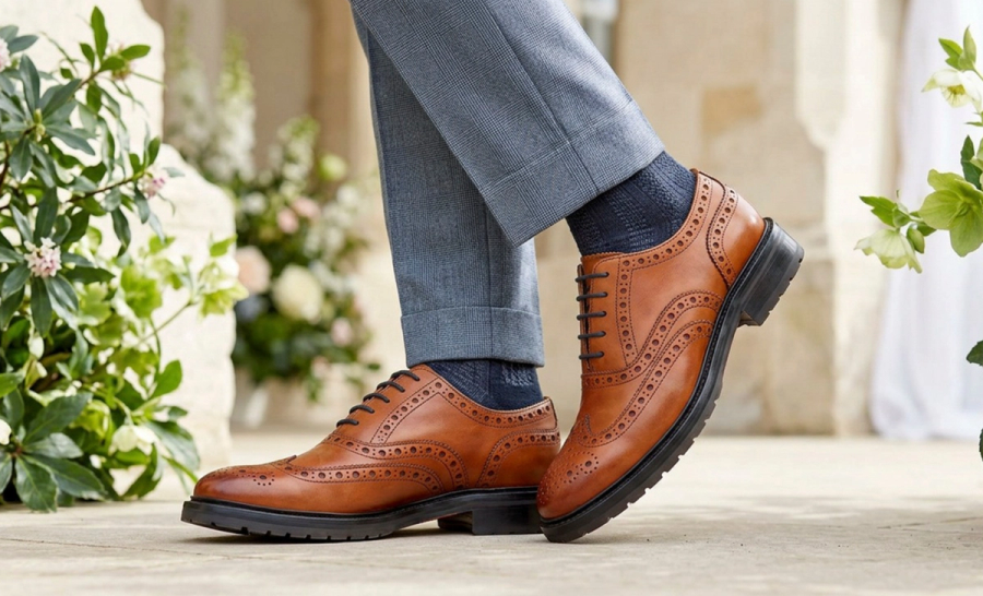 Winter Christening Shoes