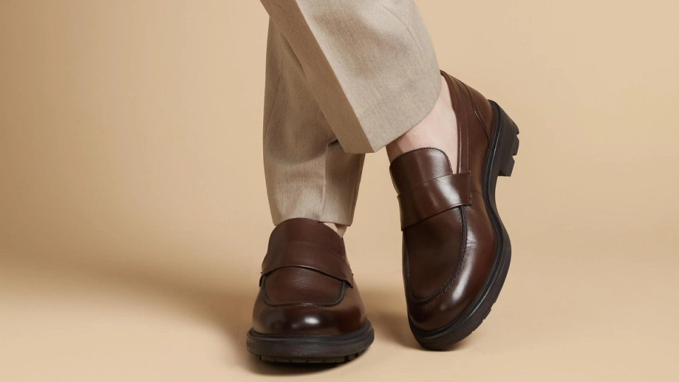 Leather Loafers