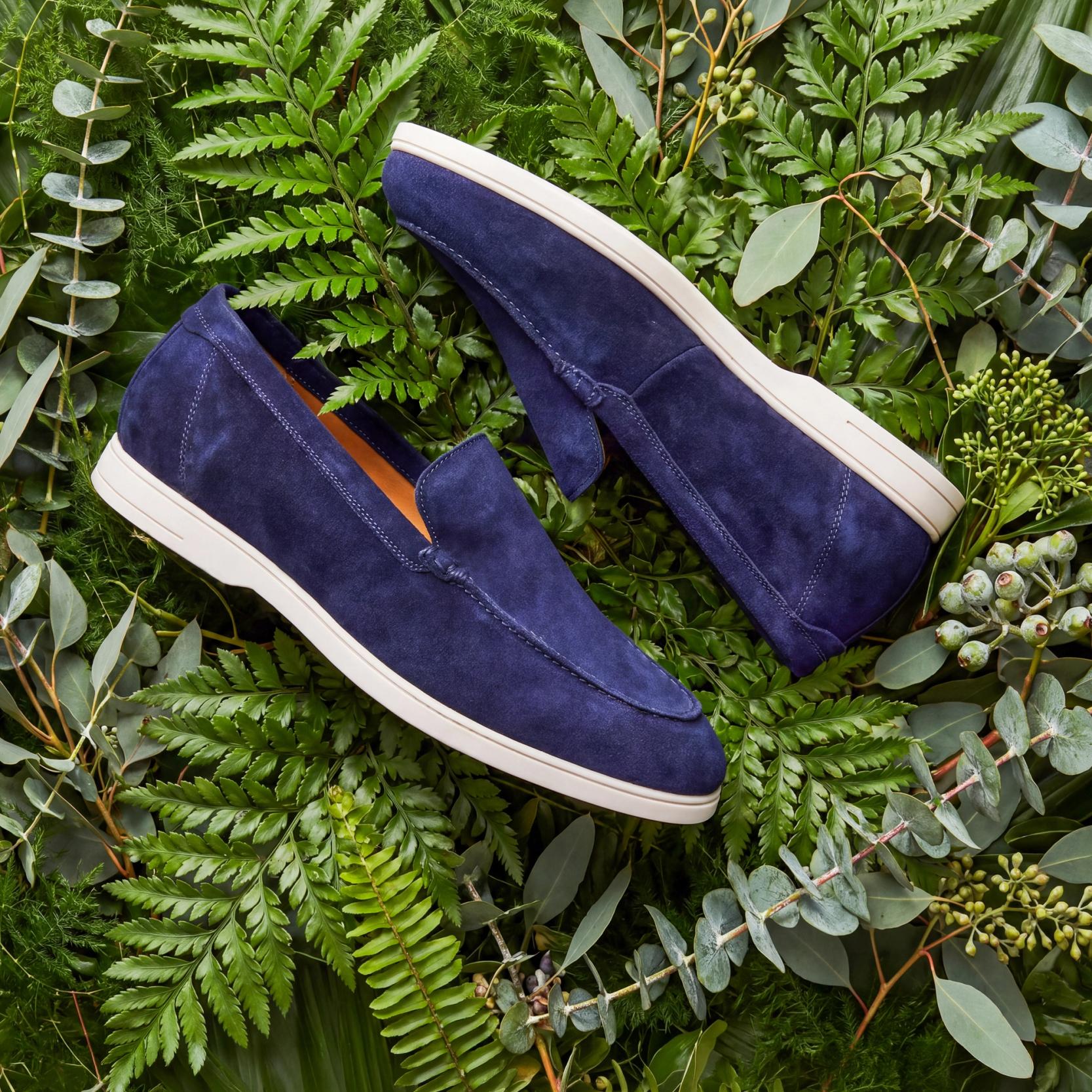 Woven weave shoes holiday loafers - Mens Casual Shoes