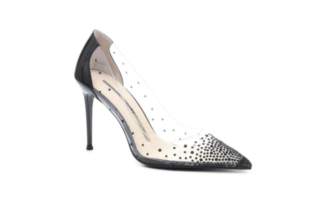 Embellished Plexi Courts by Staccato £95