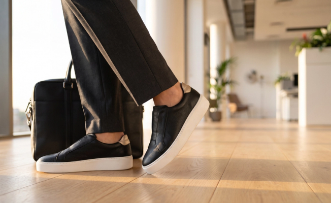 Smart Trainers with Trousers