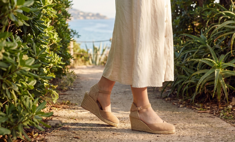 Sandals With A Dress