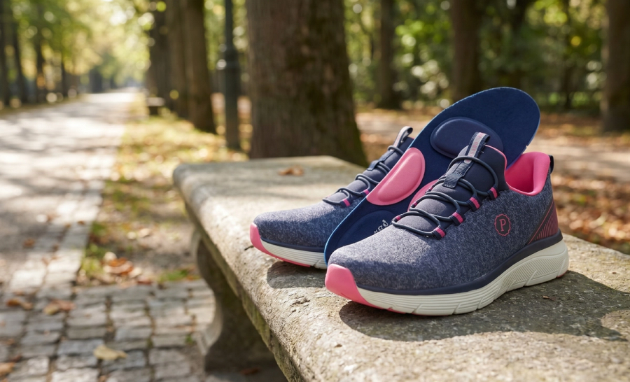 Pad compatible shoes