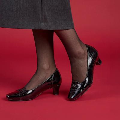 black shoes