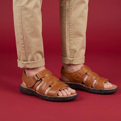 brown sandals