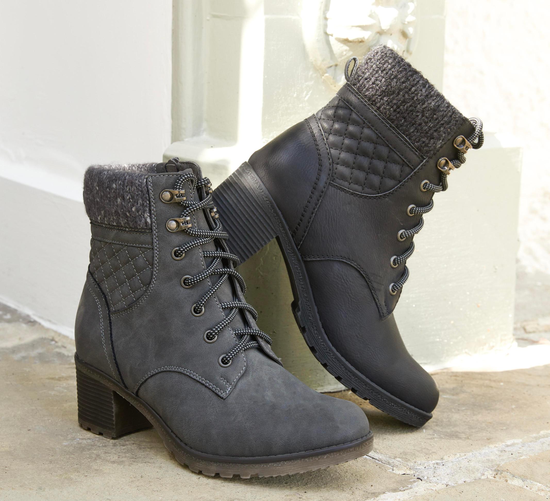 Lace Up Ankle Boots