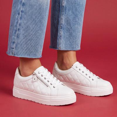 white trainers