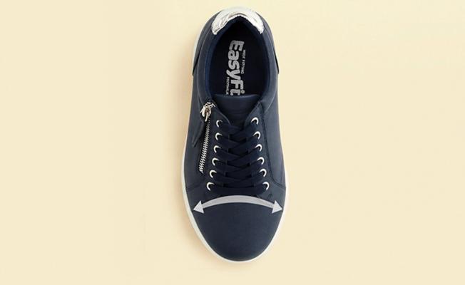Extra Wide Fit Trainers