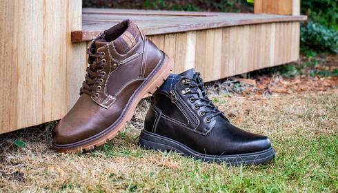Wide Fit Lace-Up Ankle Boots