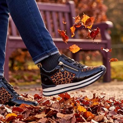 leopard women trainers
